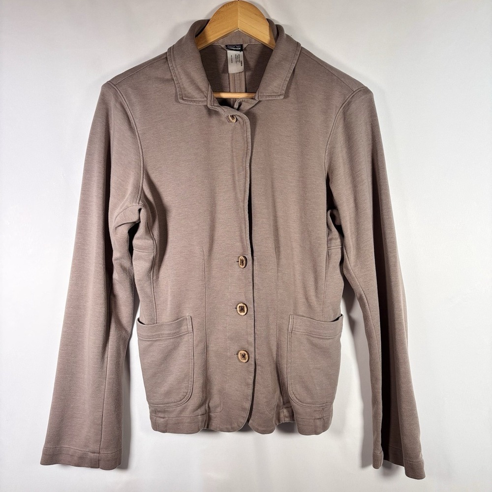 Patagonia Blazer Womens Medium Sweatshirt Shacket Capsule Minimalist Practical